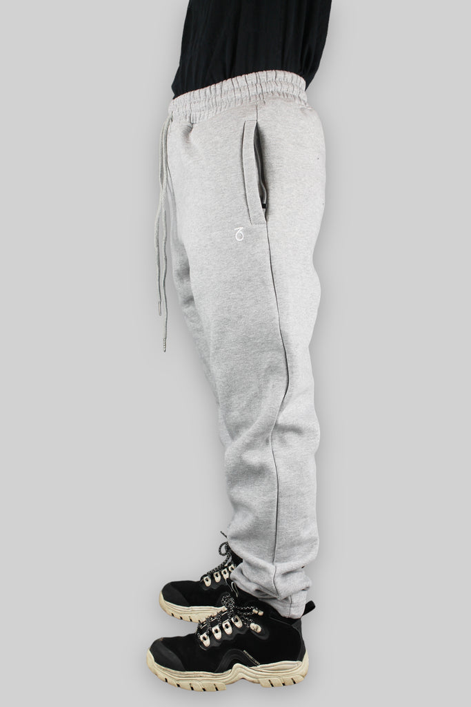 Pantaloni sportivi slim con logo classico (grigio erica)