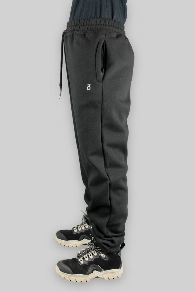 Pantaloni sportivi slim con logo classico (nero)