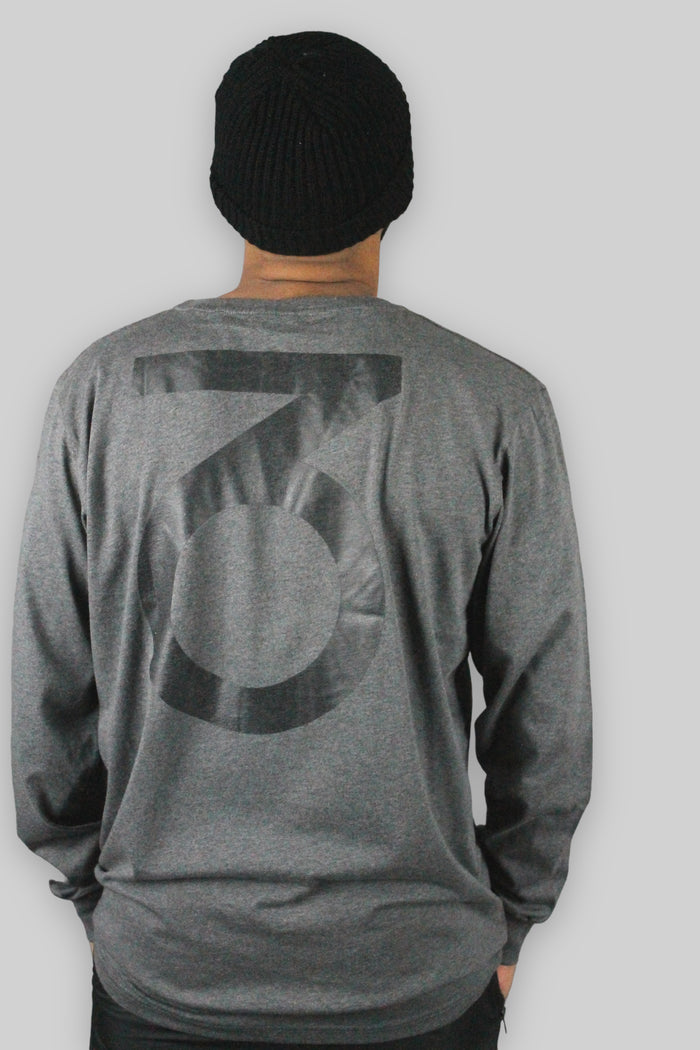 Core Logo Longsleeve T-Shirt (Charcoal Grey)