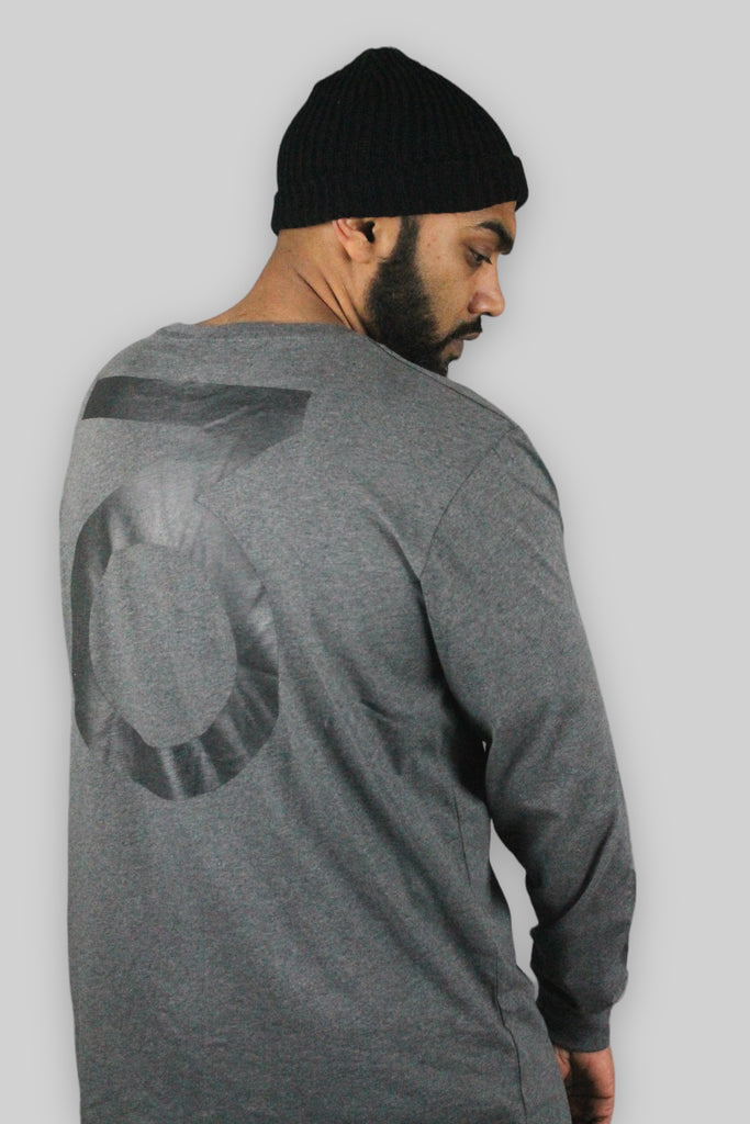 Core Logo Longsleeve T-Shirt (Charcoal Grey)