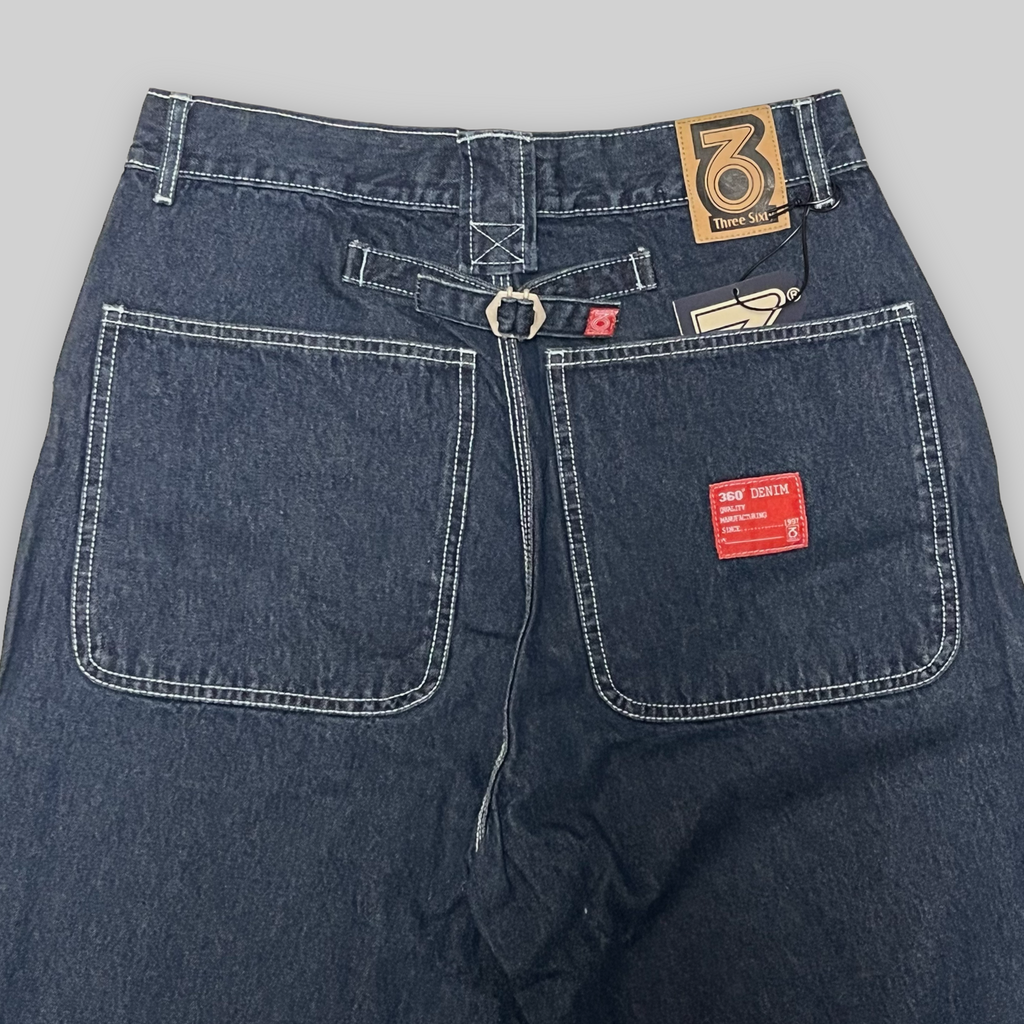 Jeans in denim dal taglio ampio ETN (blu indaco)