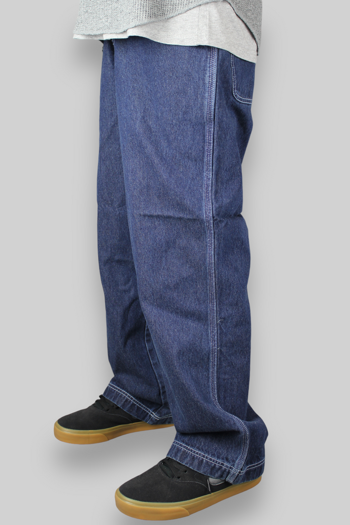 ETN Loose Fit Denim Jeans (Indigo Blue)