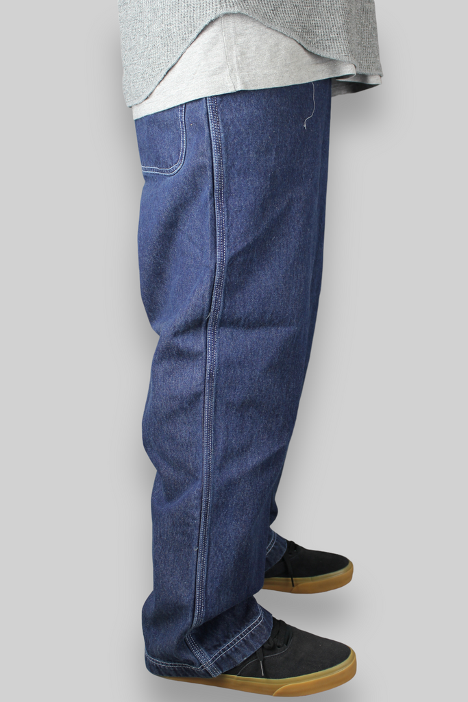 ETN Loose Fit Denim Jeans (Indigo Blue)