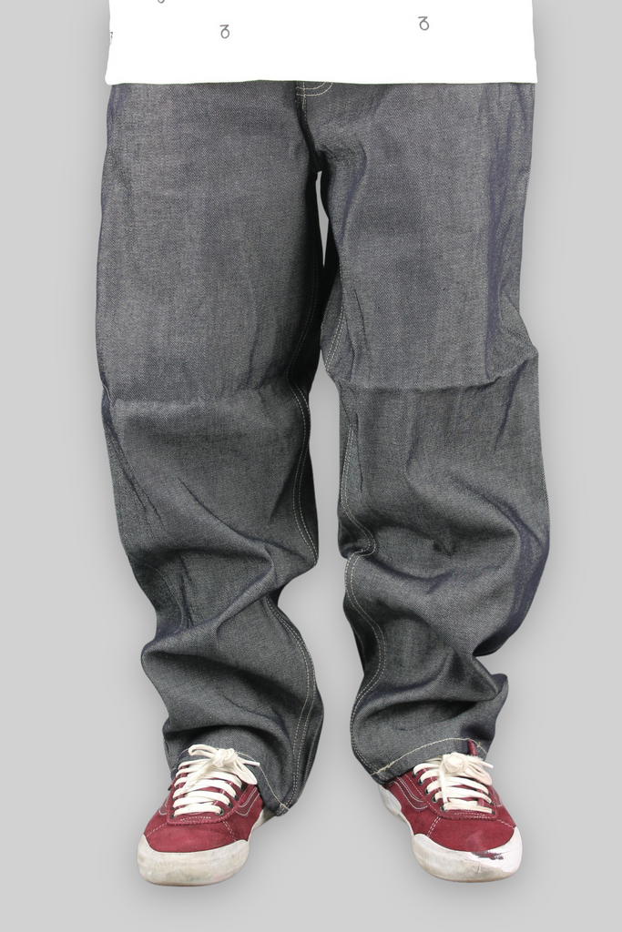 Jeans in denim dal taglio ampio JA19 (blu grezzo)