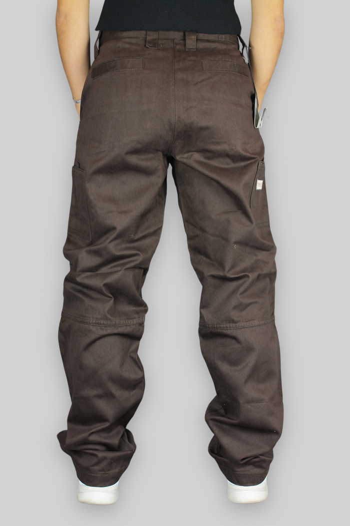 Pantaloni da lavoro utili M720 Chino (marrone cioccolato)