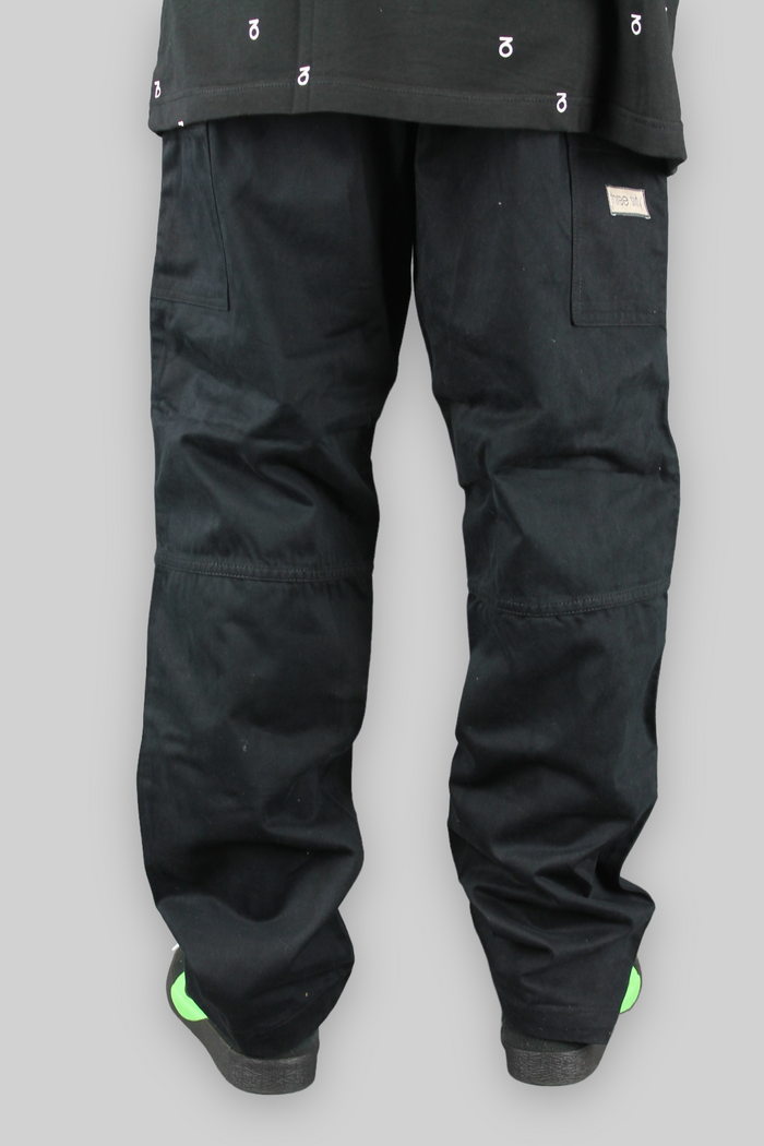 M720 Chino Utility Work Pants (Black)