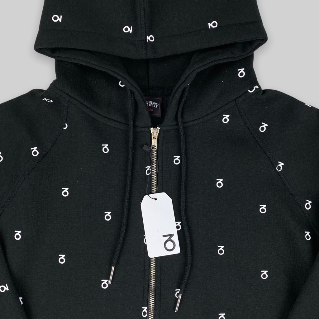 Monogram zip up hot sale