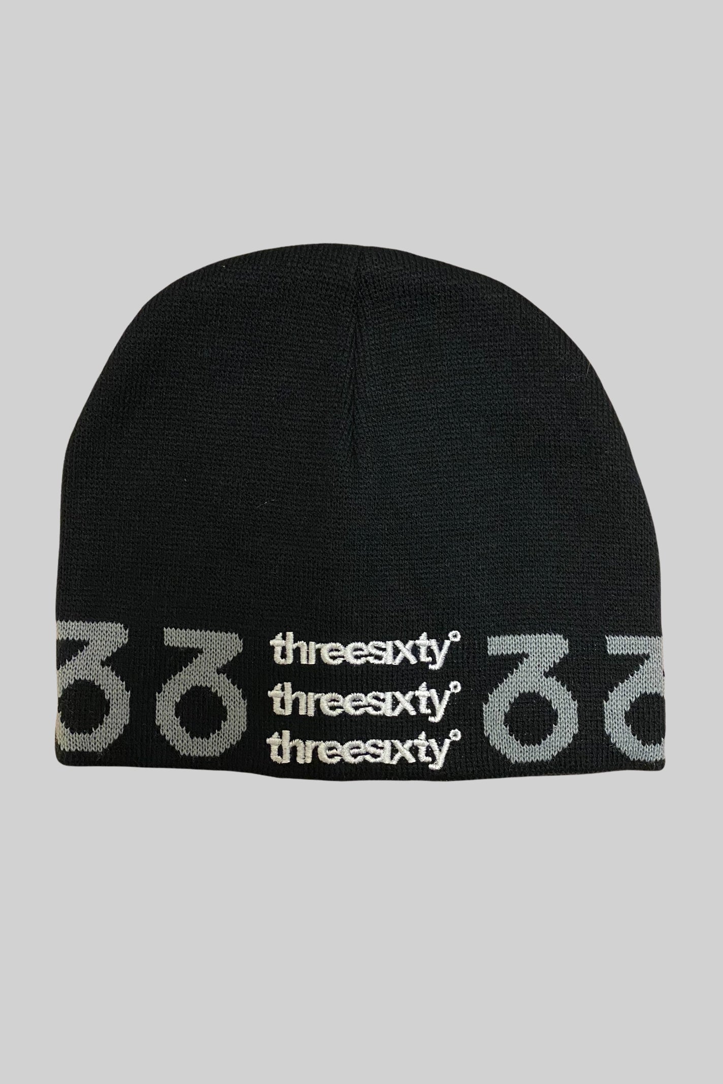 Triple Up Beanie (Schwarz)