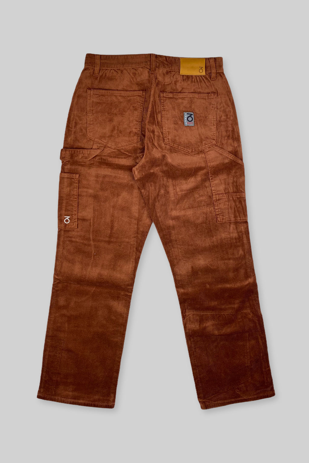 002 Loose Fit Carpenter Cord Trousers (Tan Brown)