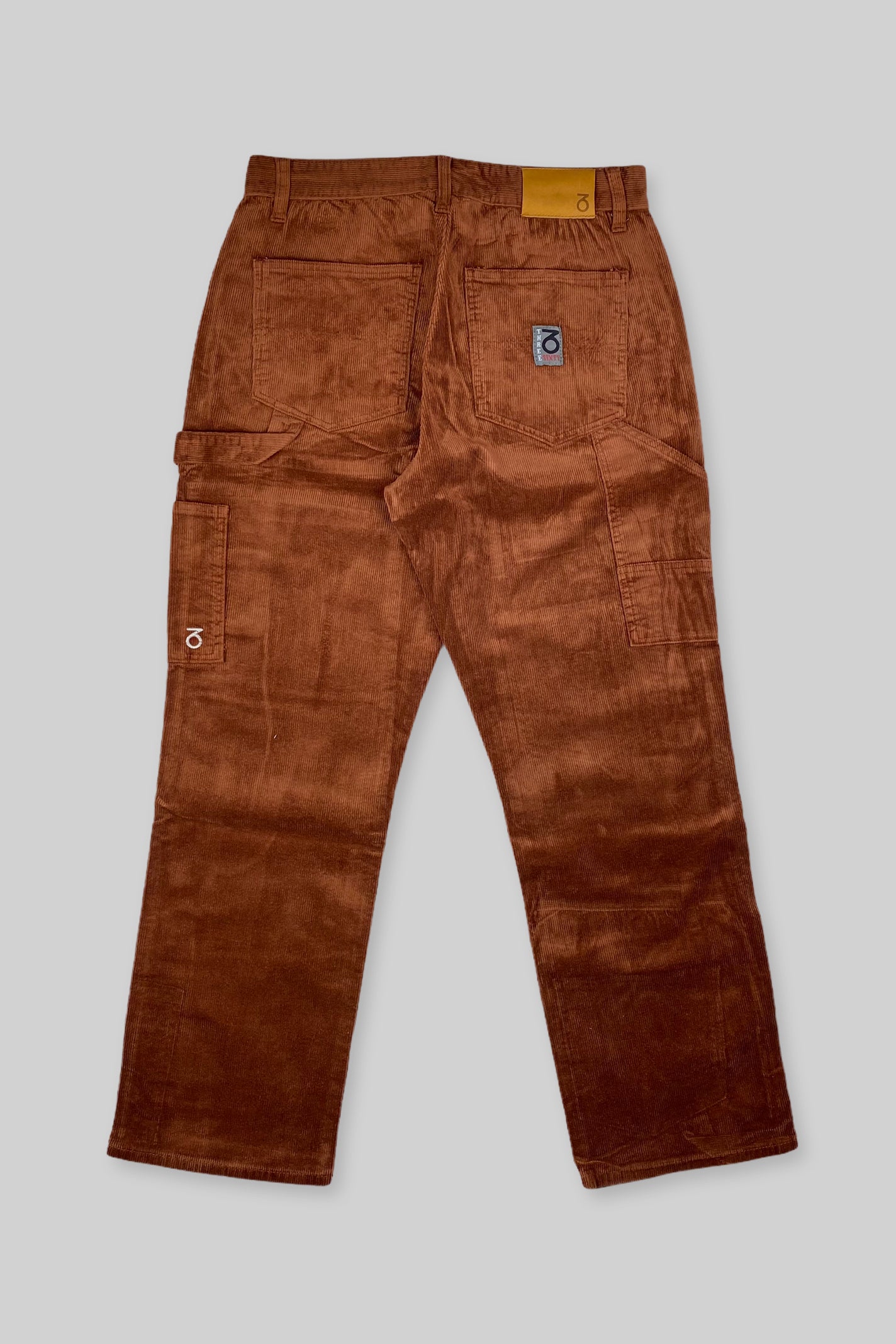 002 Loose Fit Carpenter Cord Trousers (Tan Brown)