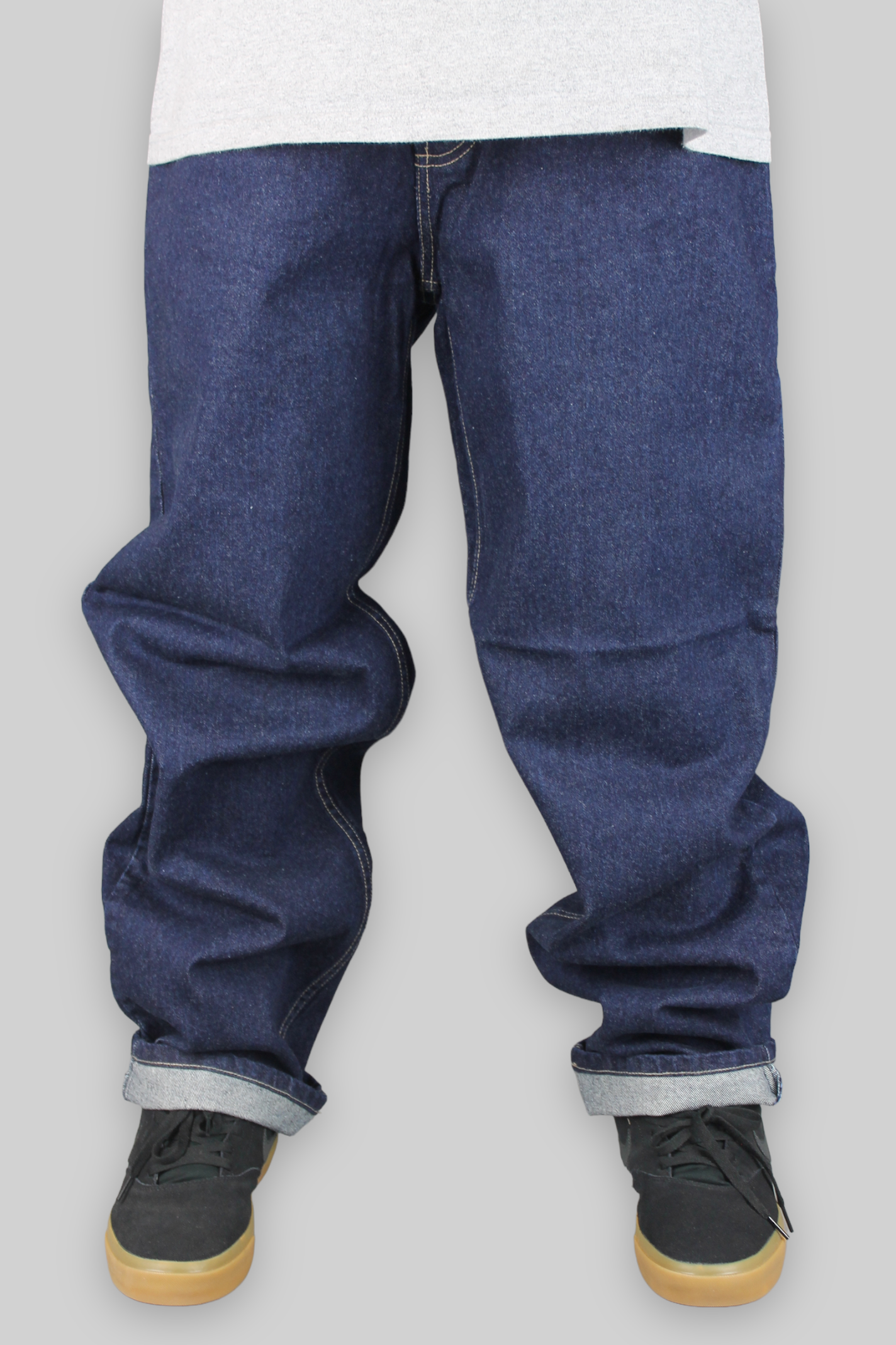 Jeans in denim dal taglio ampio JA17 (indaco scuro)