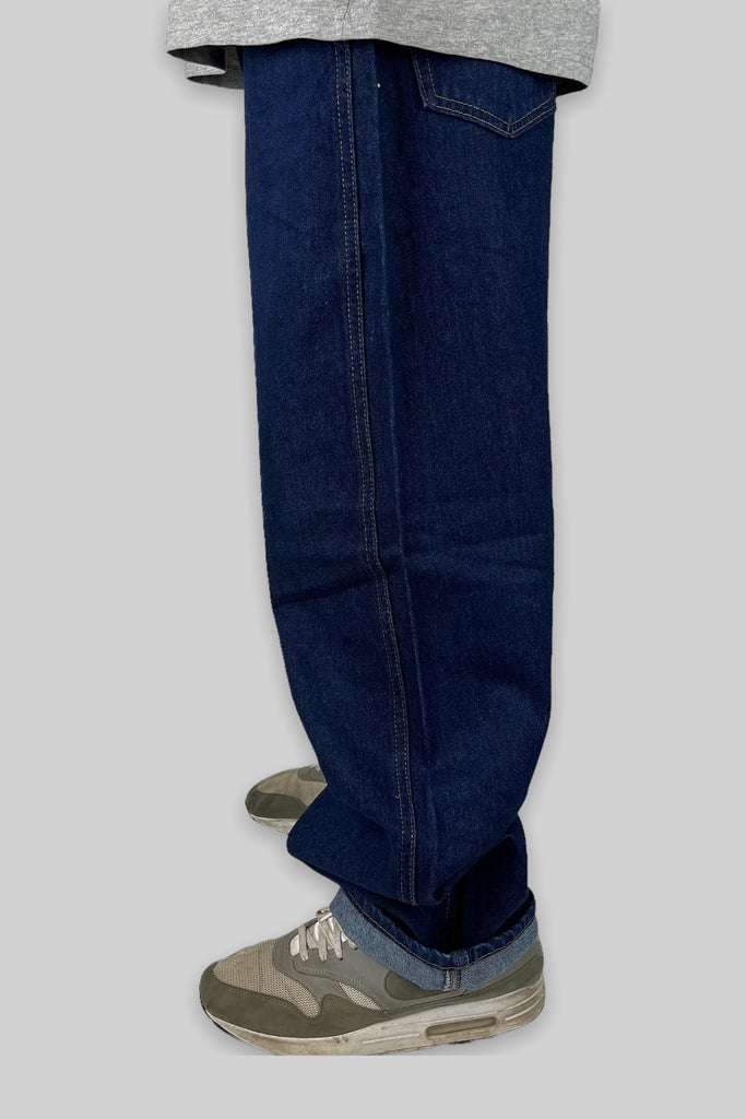 M1000 Carpenter Loose Fit Denim Jeans (Dark Blue Indigo)