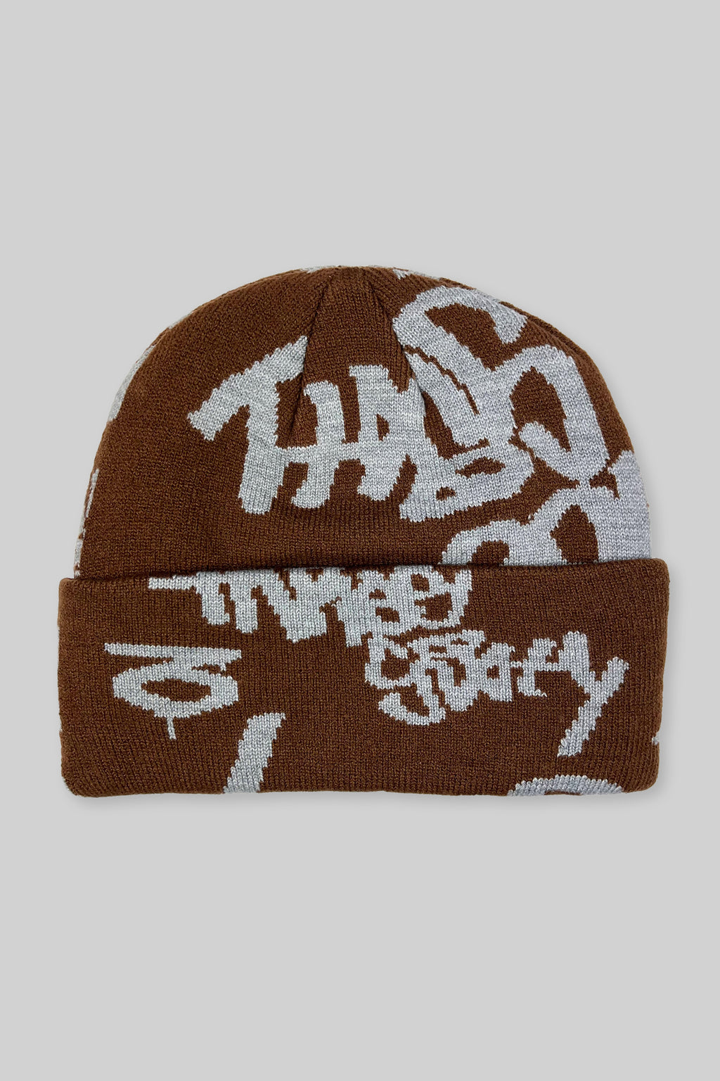 Tag Fold Beanie (Chocolate)